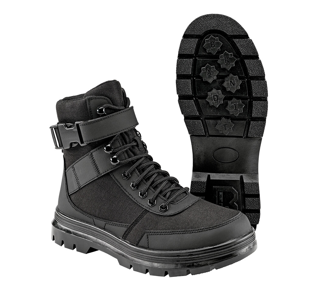 Boty taktické Brandit Tactical Boots Buckle 8 - černé,