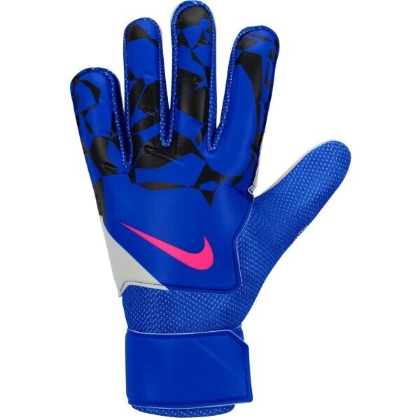 Nike MATCH Brankářské rukavice, modrá, velikost