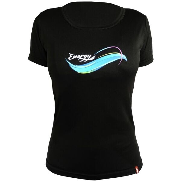 HAVEN ENERGY SHORT Dámský dres s krátkých rukávem, černá, velikost
