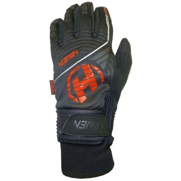 HAVEN DEMO SEVERE Zimní rukavice na kolo, černá, velikost