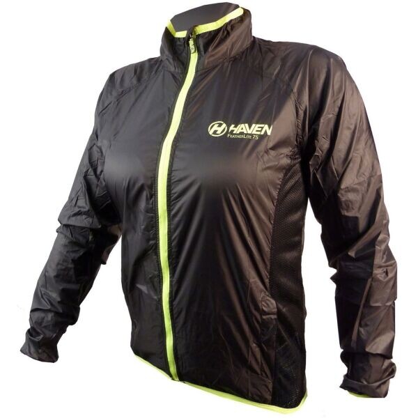 HAVEN FEATHERLITE BREATH Větrovka na kolo, černá, velikost 5XL