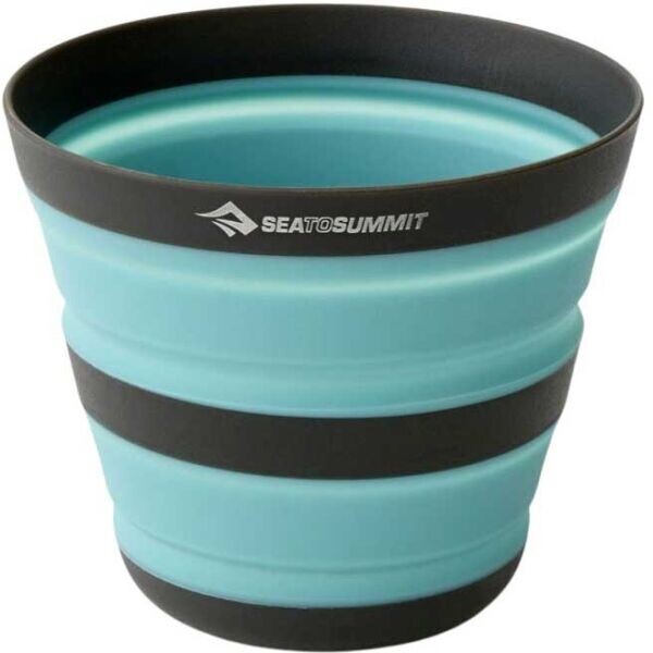 Sea to Summit FRONTIER UL COLLAPSIBLE CUP Skládací hrnek, tyrkysová, velikost