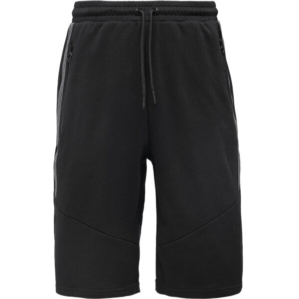 Willard HORIN Pohodlné pánské úpletové šortky, černá, velikost