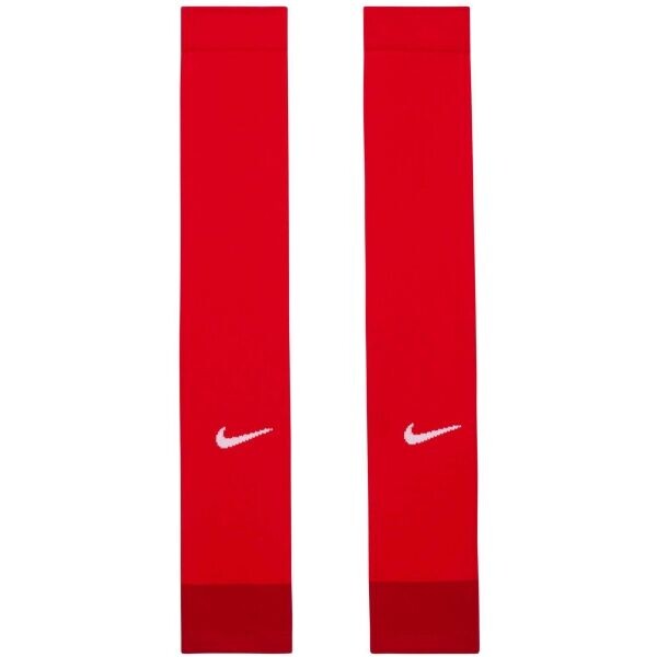 Nike TSRIKE DRI-FIT Fotbalové návleky, červená, velikost