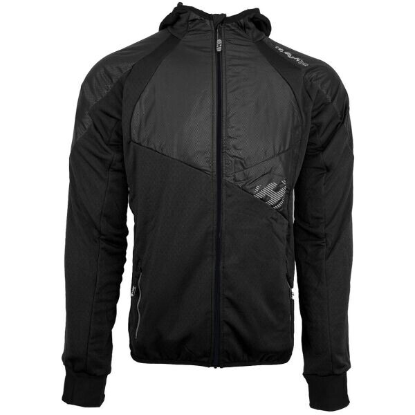 HAVEN POLARTIS HOODIE HMS Cyklo mikina, černá, velikost