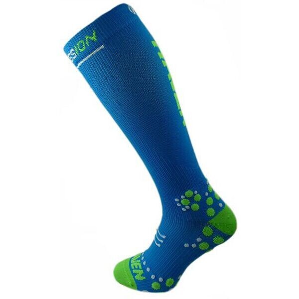 HAVEN EVOTEC SILVER Kompresní ponožky, modrá, velikost