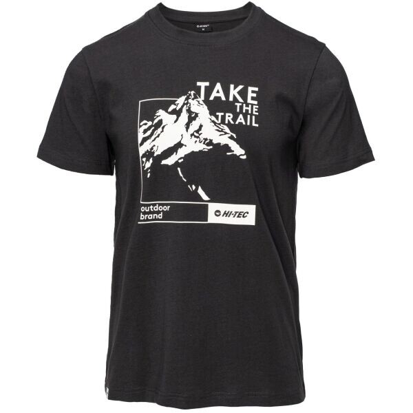 Hi-Tec DIOKIS Pánské triko, černá, velikost XXXL