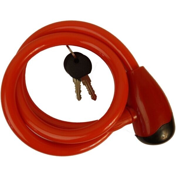 HAVEN COLOURFUL 10 x 120 Zámek na kolo, červená, velikost