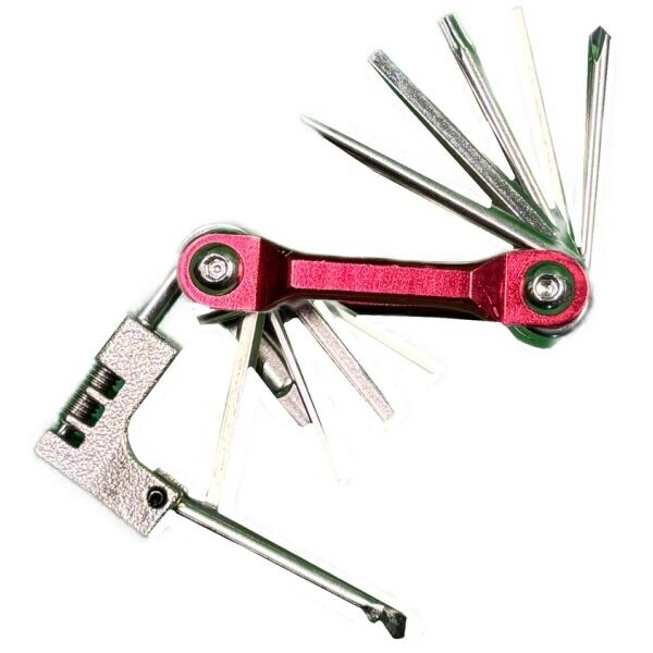 HAVEN CHAIN Multifunkční nářadí, červená, velikost