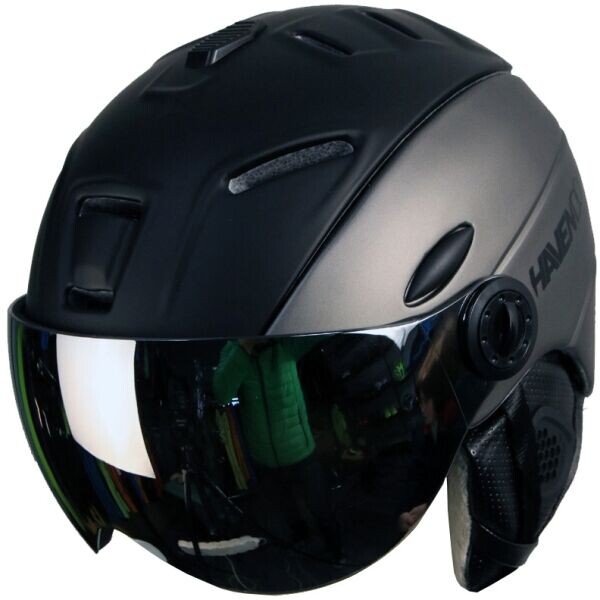 HAVEN DOPPIO Lyžařská helma, černá, velikost