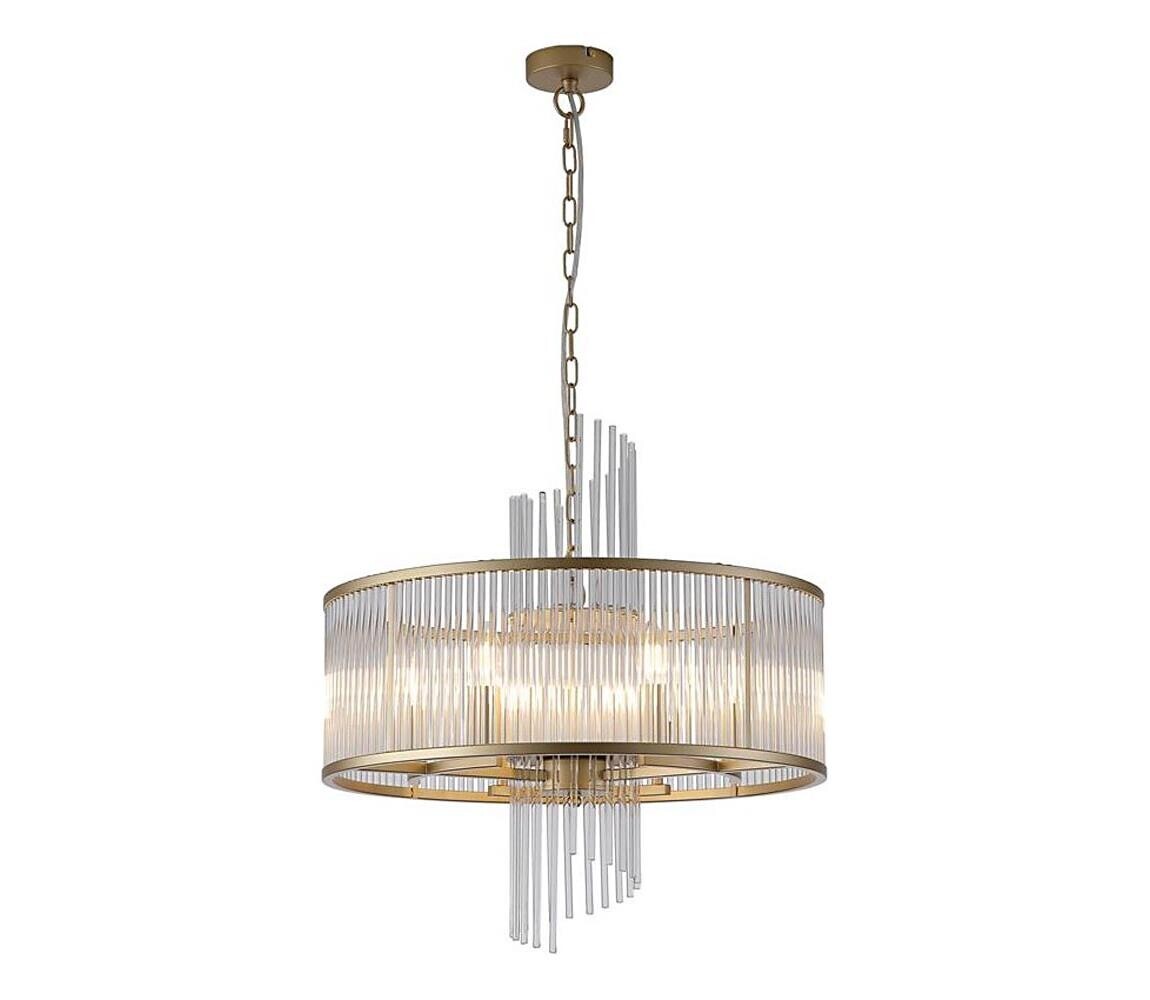 Searchlight 11600-6GO - Lustr na řetězu LARA 6xE14/60W/230V 11600-6GO