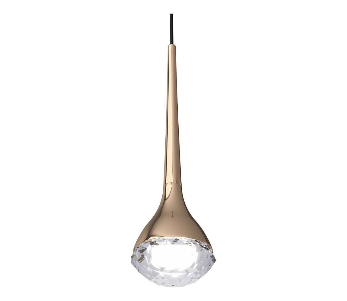 Open Design OR80315 - LED Lustr na lanku CRIMA LED/7W/230V rose gold OR80315