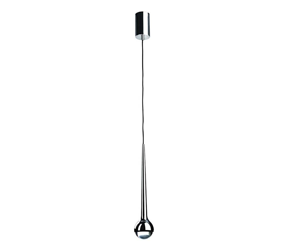 Open Design OR80261 - LED Lustr na lanku CAPPI LED/5W/230V černý chrom OR80261