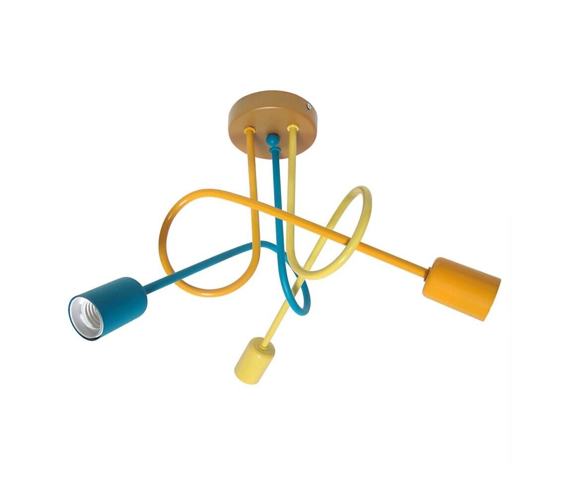 Dětský přisazený lustr OXFORD 3xE27/15W/230V W-2016/3 MIX