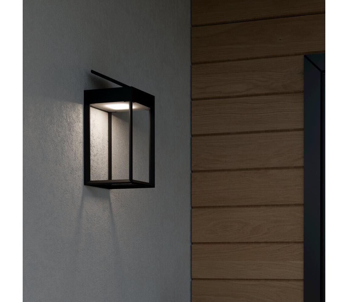 Eglo 901083-LED Solární nástěnné svítidlo se senzorem SUZZARA LED/6,5W/3,7V IP44 901083