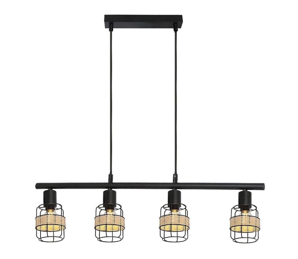 Rabalux 5284 - Lustr na lanku INDIANA 4xE14/25W/230V 5284