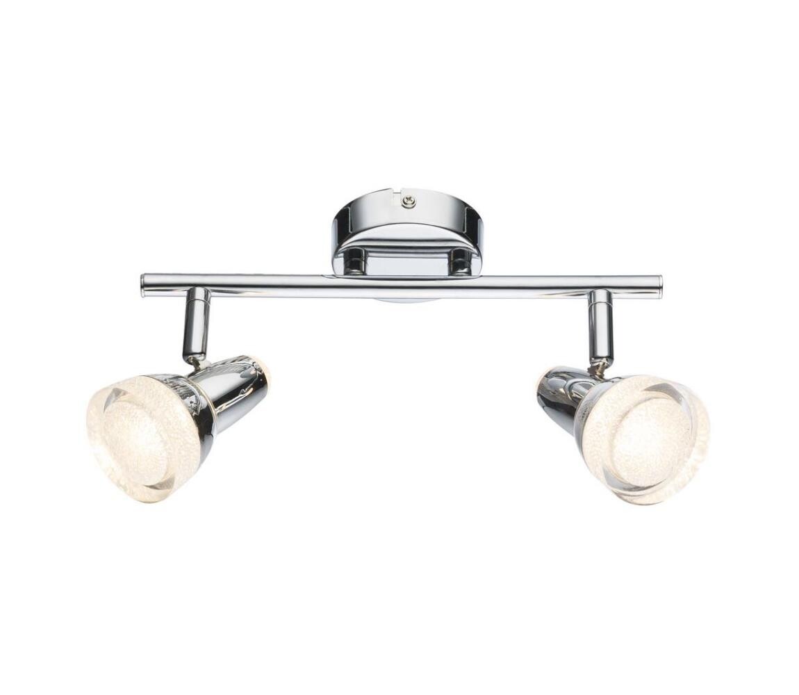 Globo 56134-2 - LED Bodové svítidlo ALASKA 2xLED/4W/230V lesklý chrom 56134-2