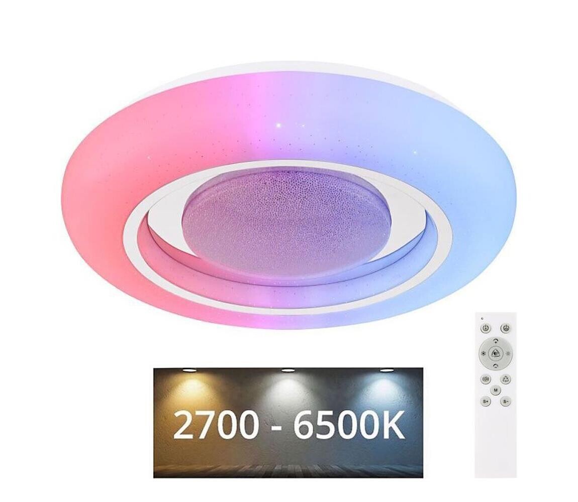 Globo 41369-18 - LED RGBW Stmívatelné stropní svítidlo BURRO LED/18W/230V + DO 41369-18