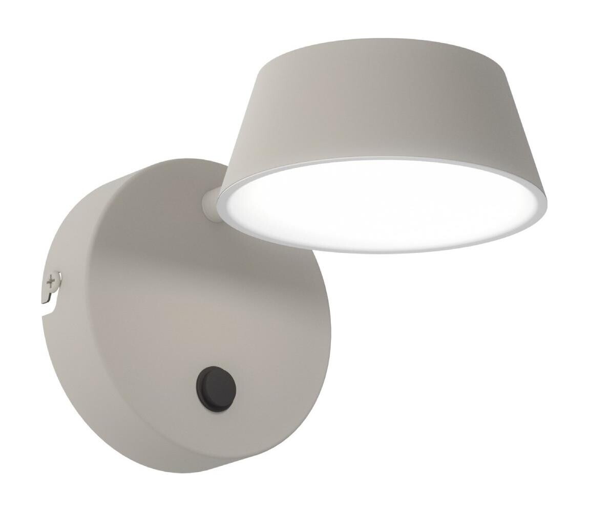 Open Design OR86546 - LED Nástěnná lampa TIMO LED/6W/230V 3000/4500/6500K béžová OR86546