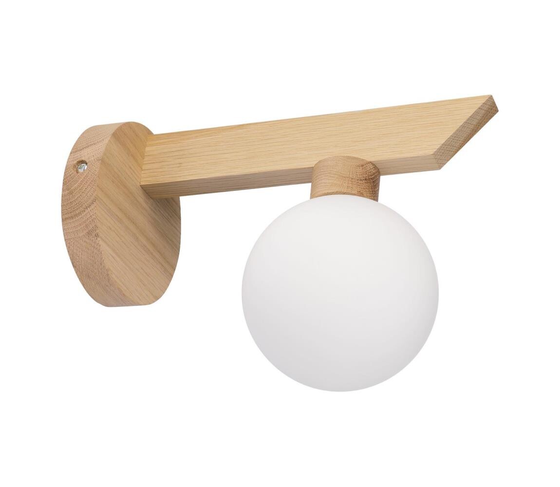 Nástěnné svítidlo ANTONIO 1xG9/5W/230V dub/bílá K-1.128/DĄB