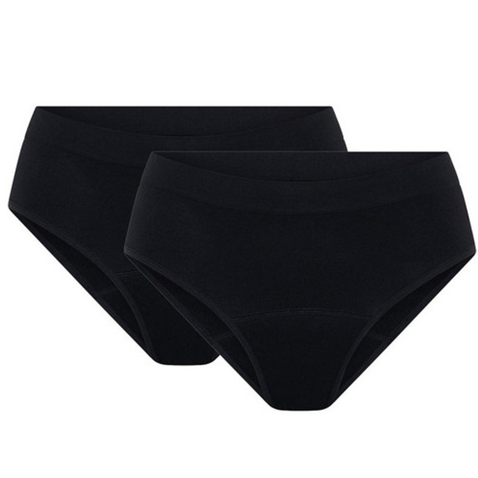 2PACK menstruační kalhotky Modibodi Soft Stretch Seamless Bikini Brief Moderate (2MKMSSSBBM) 40/42