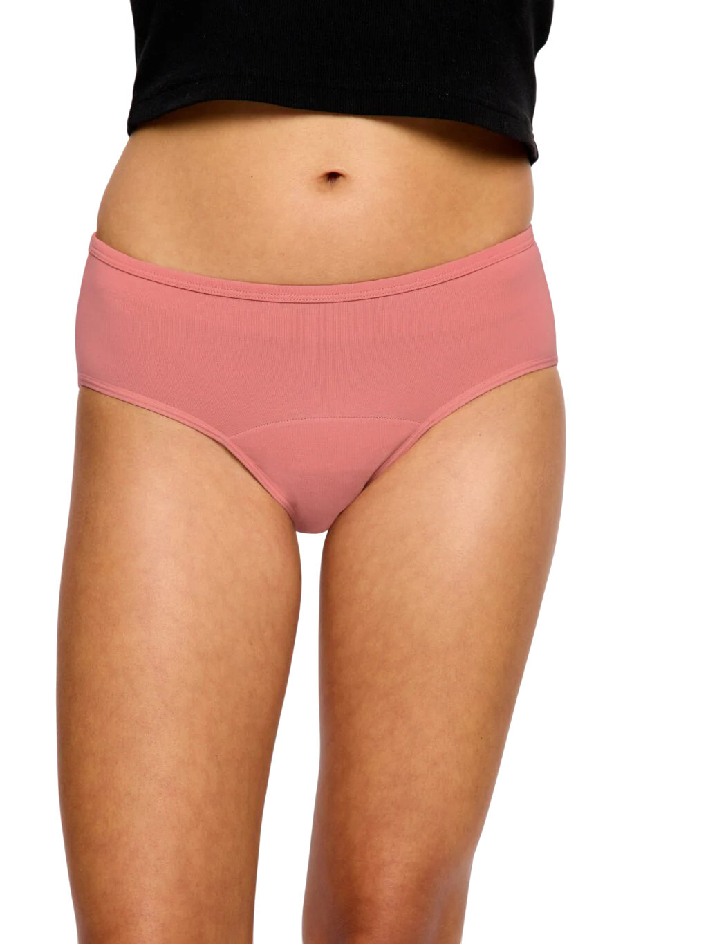 Menstruační kalhotky Modibodi Basic Mid-Rise Brief Moderate Bedrose Pink (MKMBMRBMBP) XS