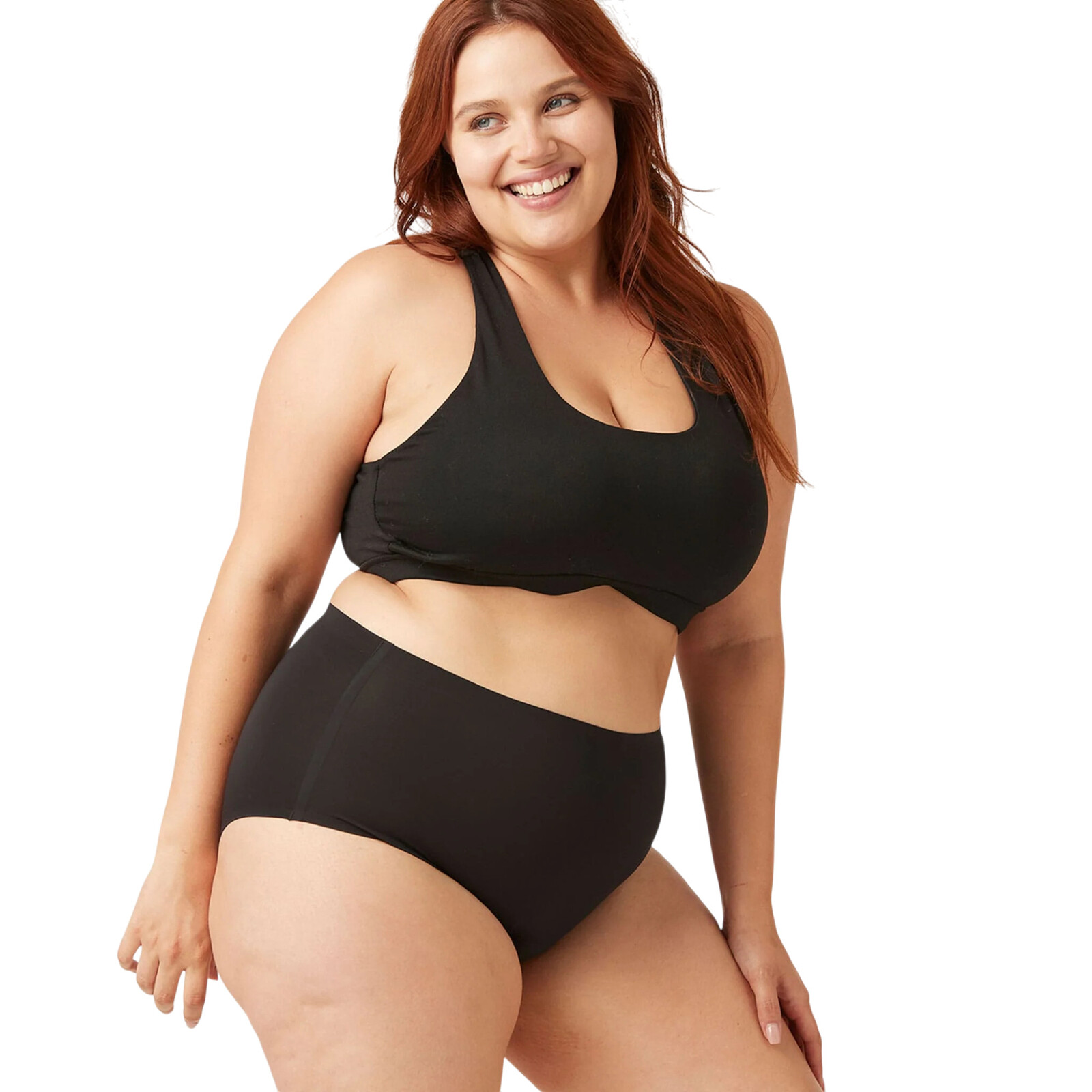 Menstruační kalhotky Modibodi Seamfree Full Brief Super Overnight (MKMSFBSO) S