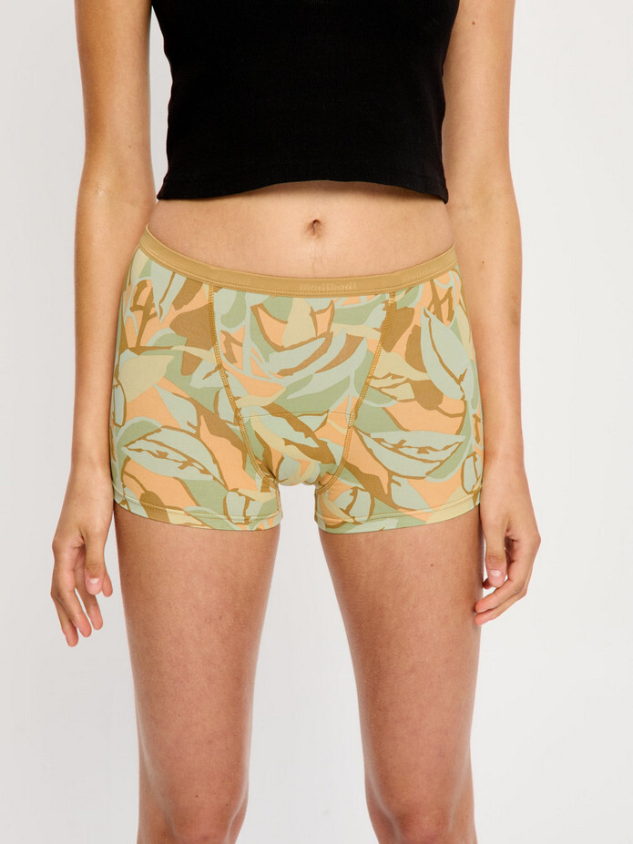 Menstruační kalhotky Modibodi Classic Boyshort Moderate Bellbird (MKMCBMB) S