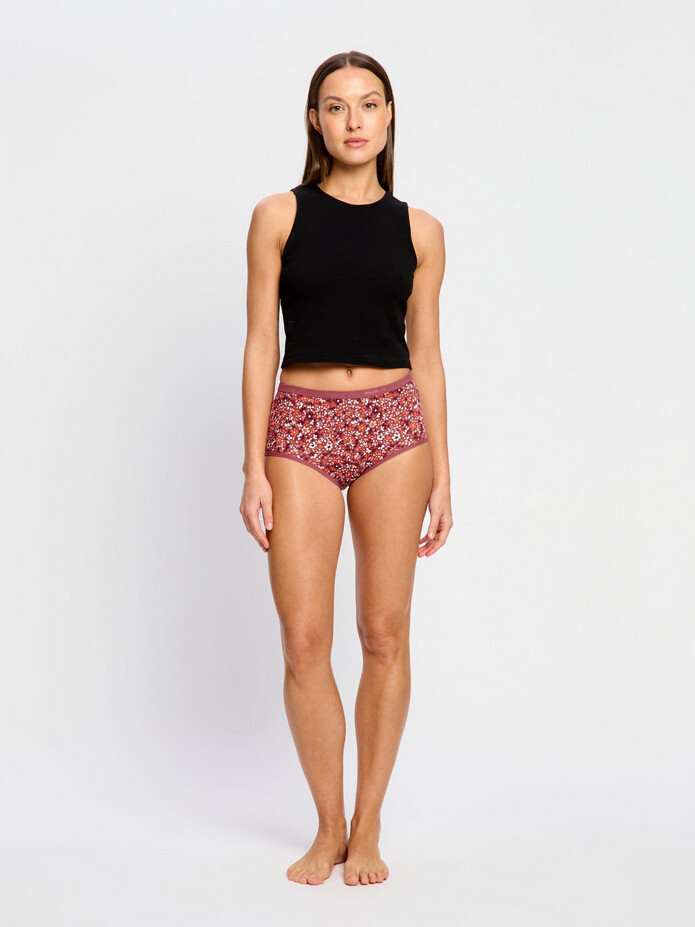 Menstruační kalhotky Modibodi Classic Full Brief Light Provence Pink (MKMCFBLPP) XS