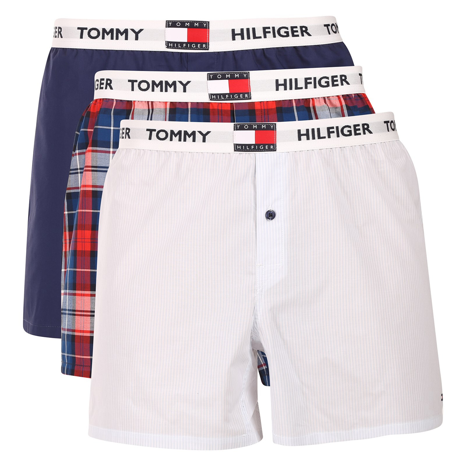 3PACK pánské trenky Tommy Hilfiger vícebarevné (UM0UM03849 0TJ) M, trenýrky