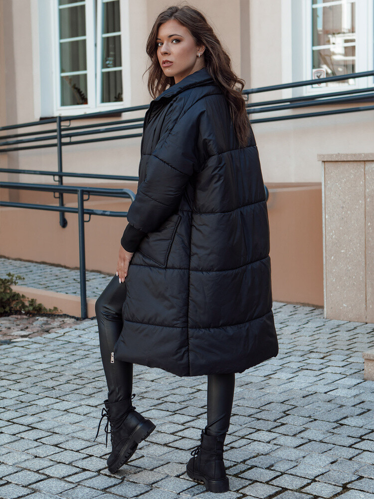 Dámský oversize kabát NADIA černý
