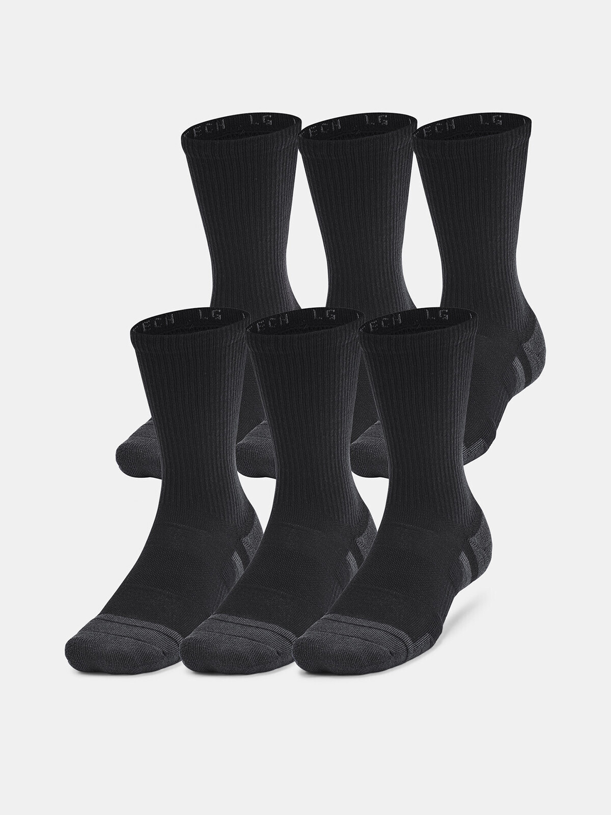 Unisex ponožky Under Armour Perf Tech 6pk Crew