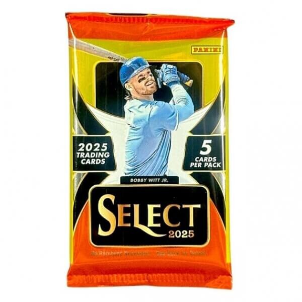 2025 Panini Select Baseball Hobby balíček - karty MLB