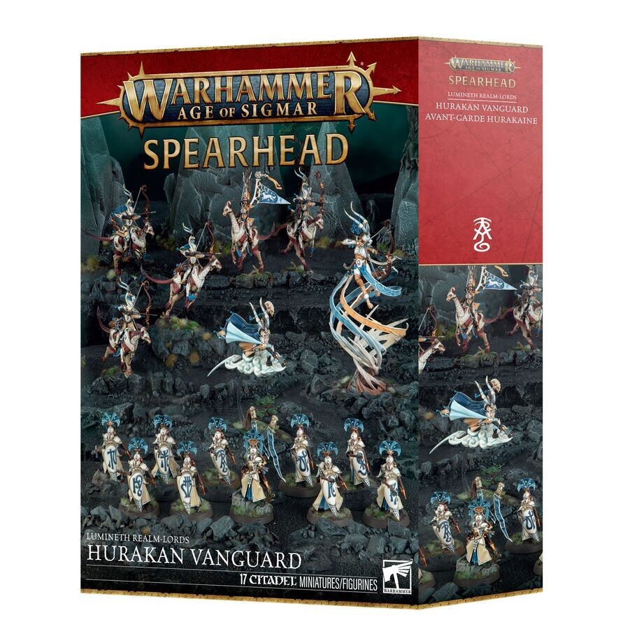 Games Workshop Warhammer Age of Sigmar: Spearhead: Lumineth Realm-lords – Hurakan Vanguard