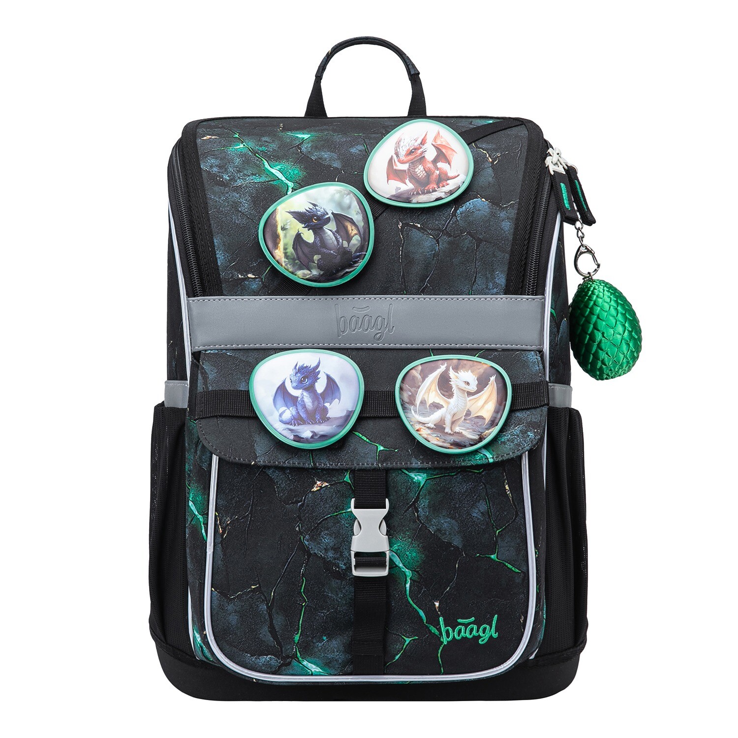 Školní aktovka BAAGL Zippy Draci - 18 L