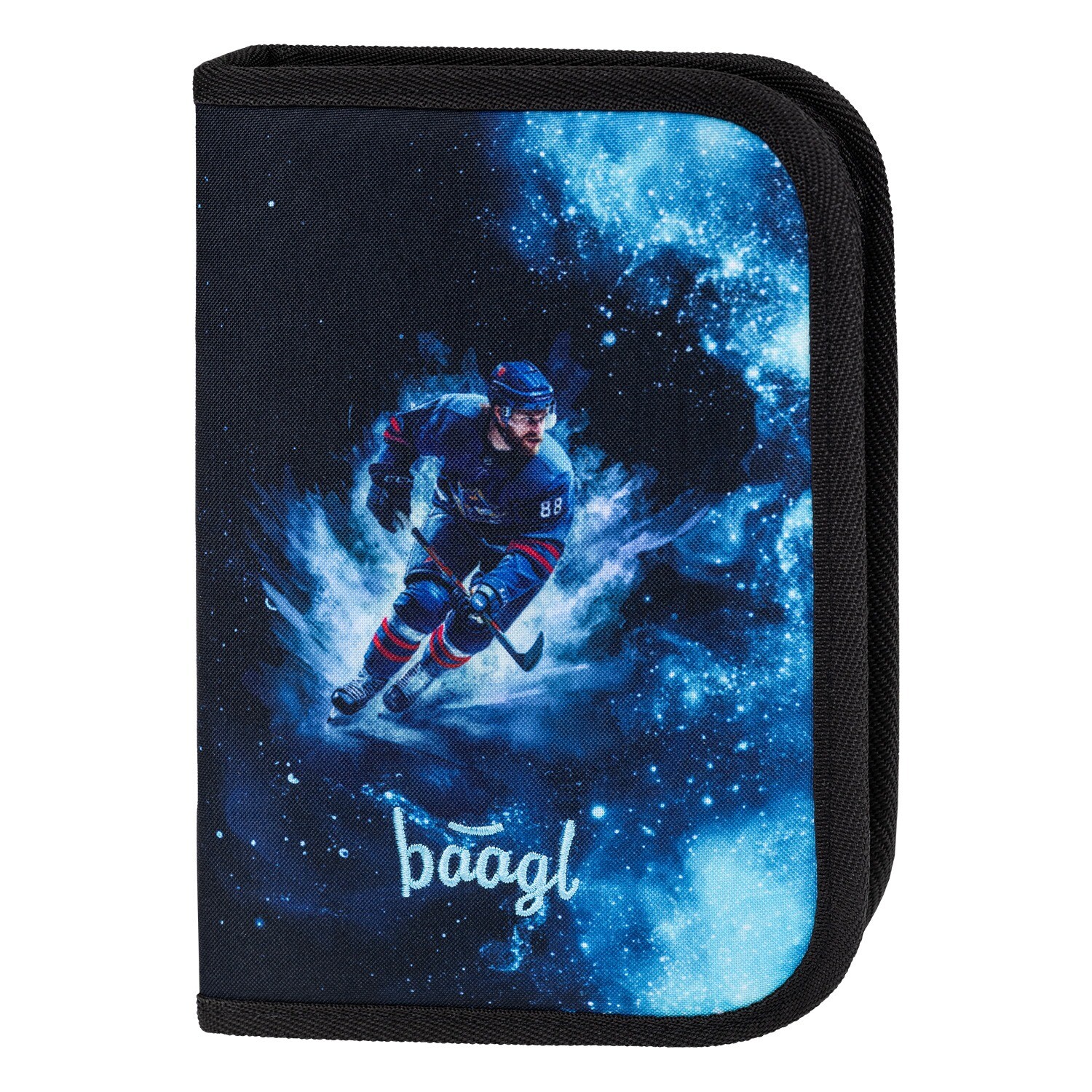 Školní jednopatrový penál BAAGL - Hokej