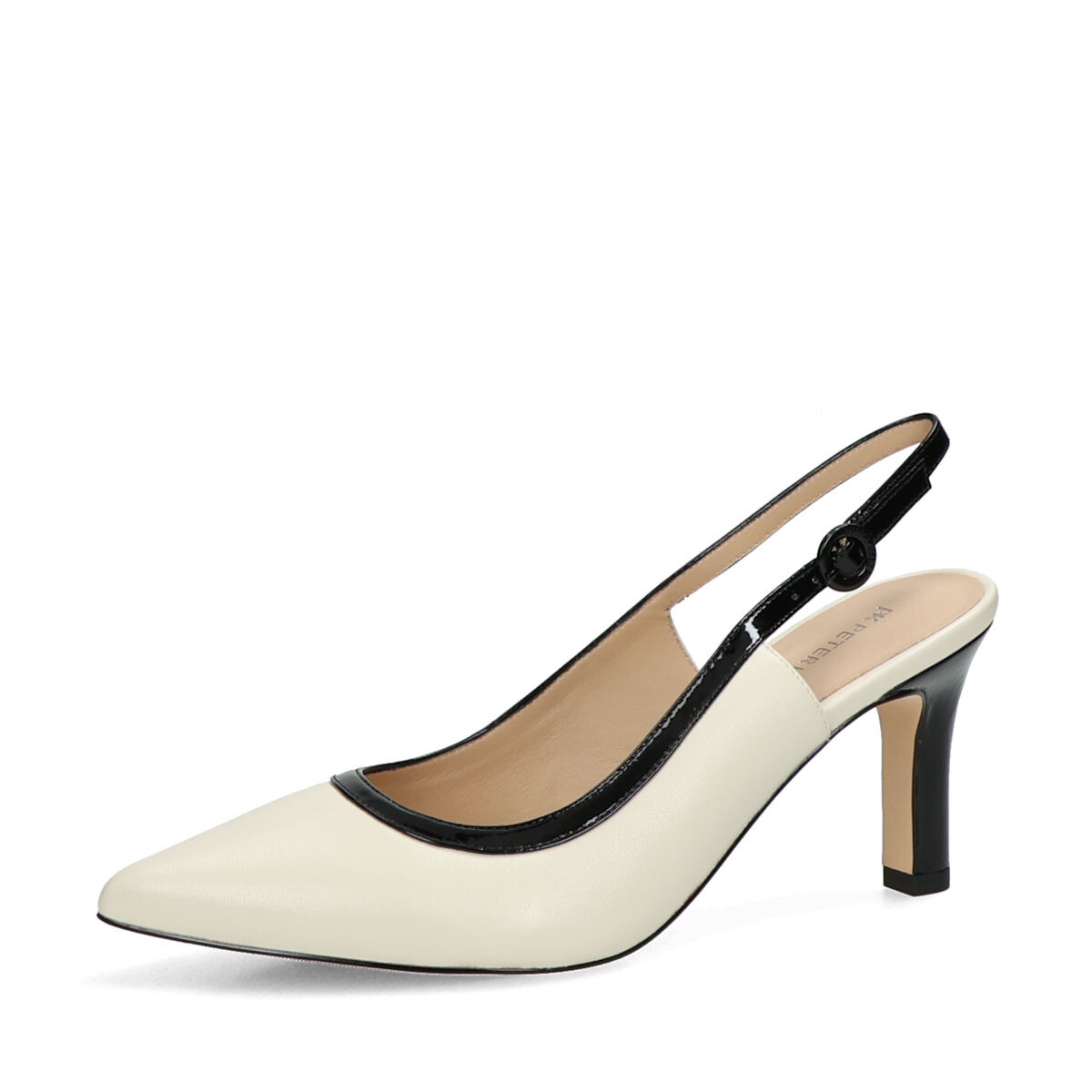 Peter Kaiser dámské kožené lodičky - bílé - 37