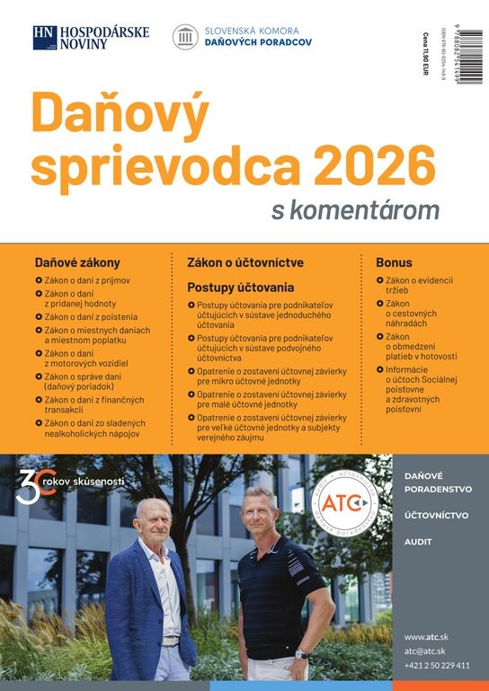 Daňový sprievodca 2026