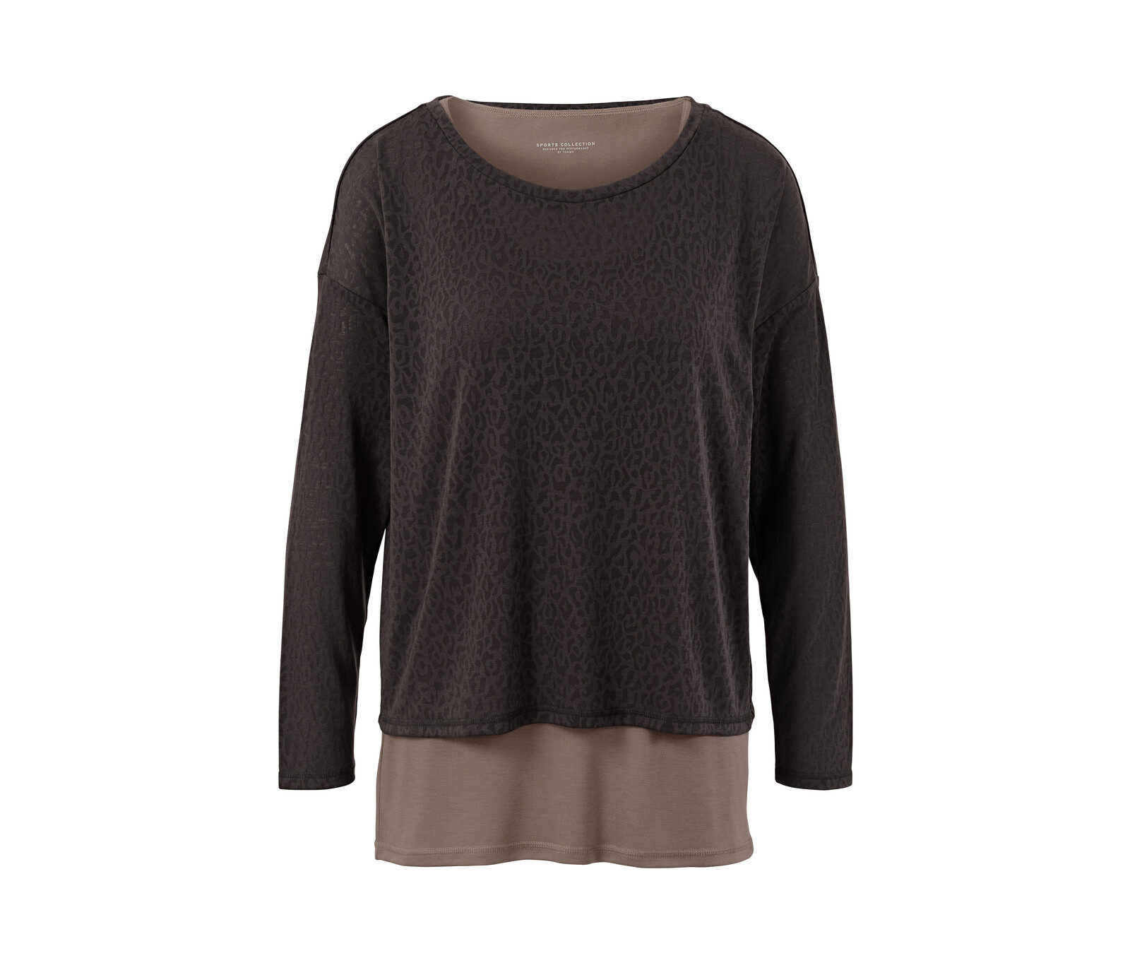 Tchibo - Sportovní triko 2 v 1 - pro ženy - vel. XL 48/50 - barva: béžová