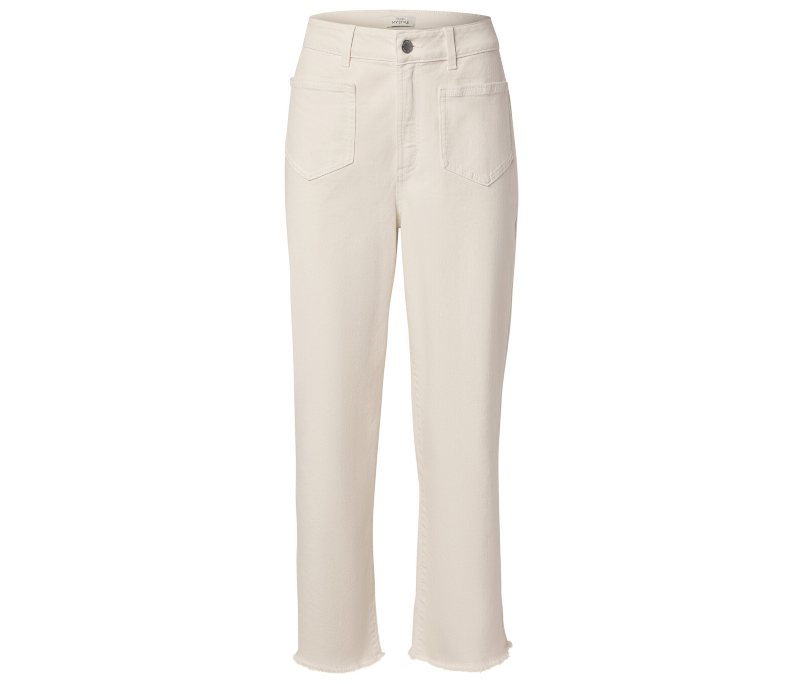 Tchibo - Džíny flared – Fit »Cara« - pro ženy - vel. 46 - barva: bílá