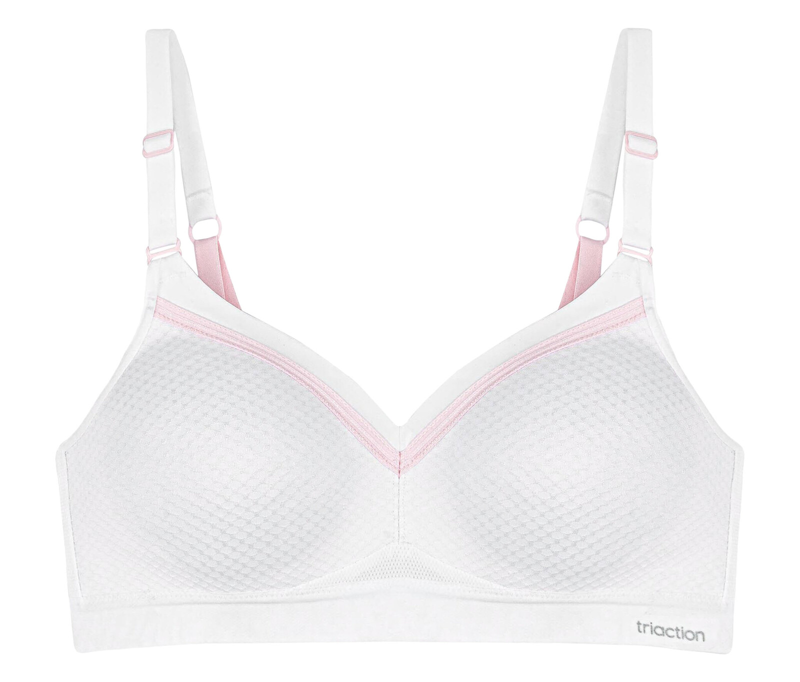 Sportovní podprsenka Triumph Triaction Free Motion N EX - pro ženy - vel. 80B - barva: bílá