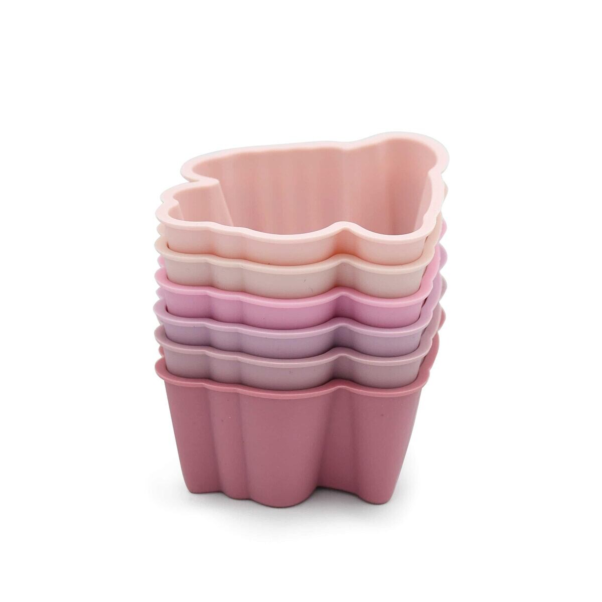 Melii Silikonové formy na muffiny 6 ks - jednorožec