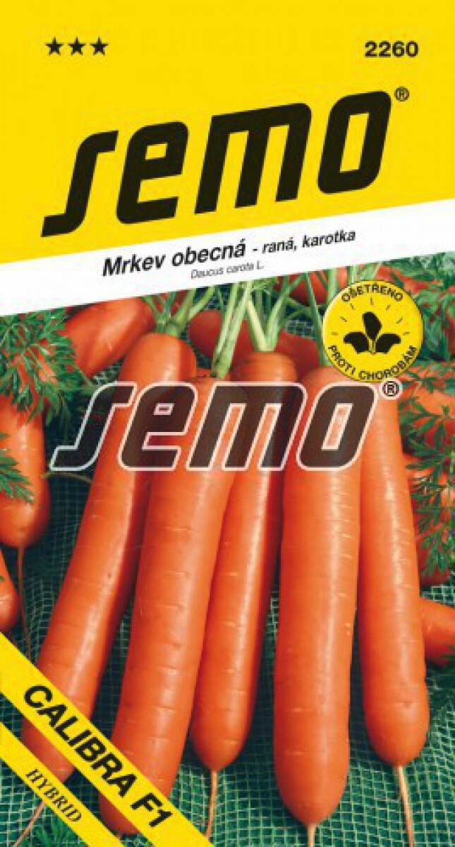 Mrkev Karotka Calibra velmi ranná 0,8g