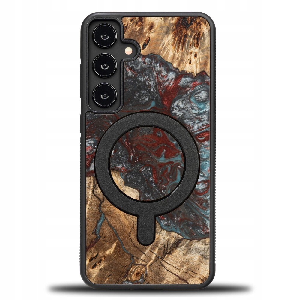 Pouzdro Bewood Unikátní pro Samsung Galaxy S24 Fe 5G Planety Pluto s MagSafe