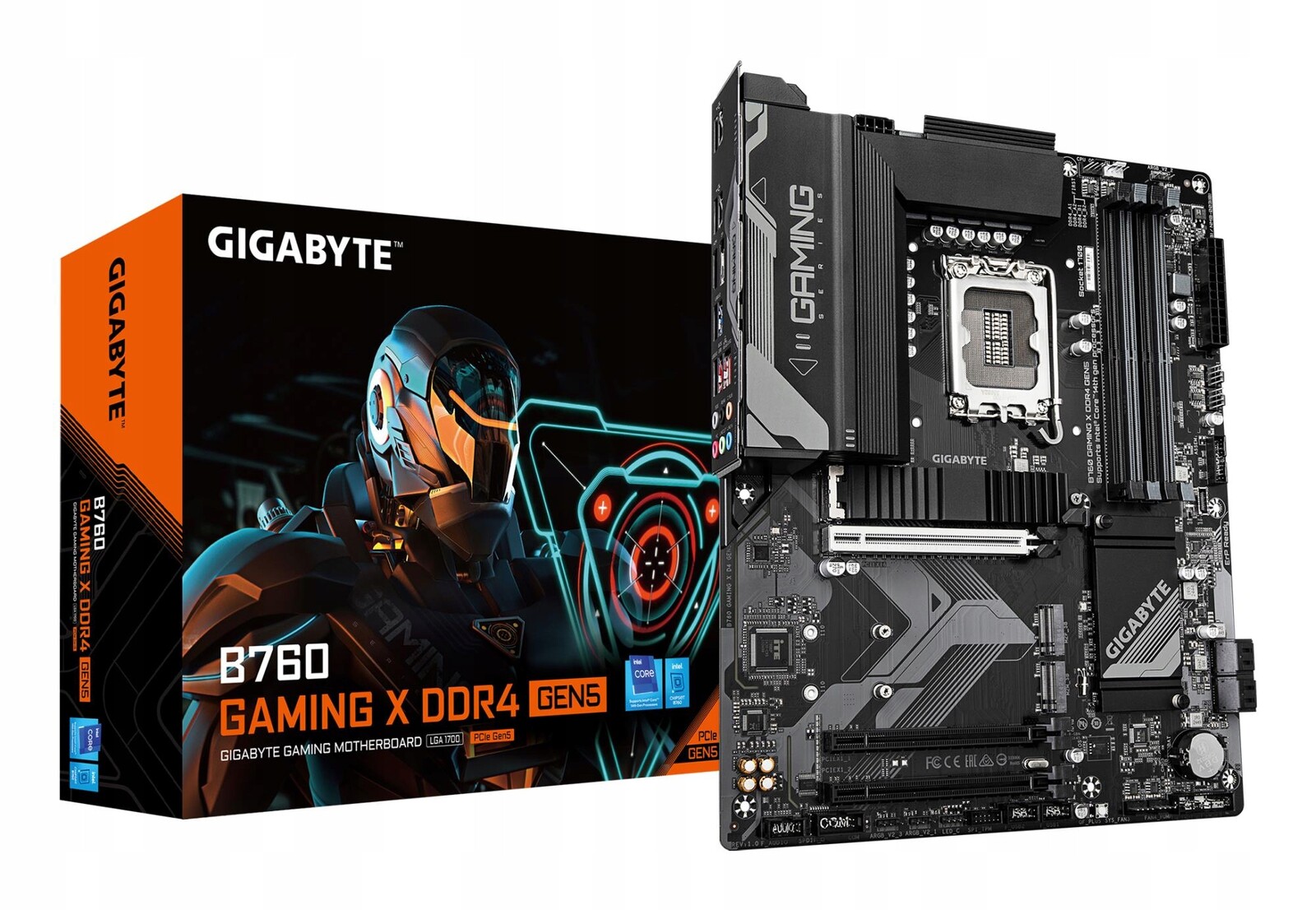 Základní deska Gigabyte Intel B760 Lga 1700 Atx Ram DDR4-SDRAM 4 sloty 3 sloty