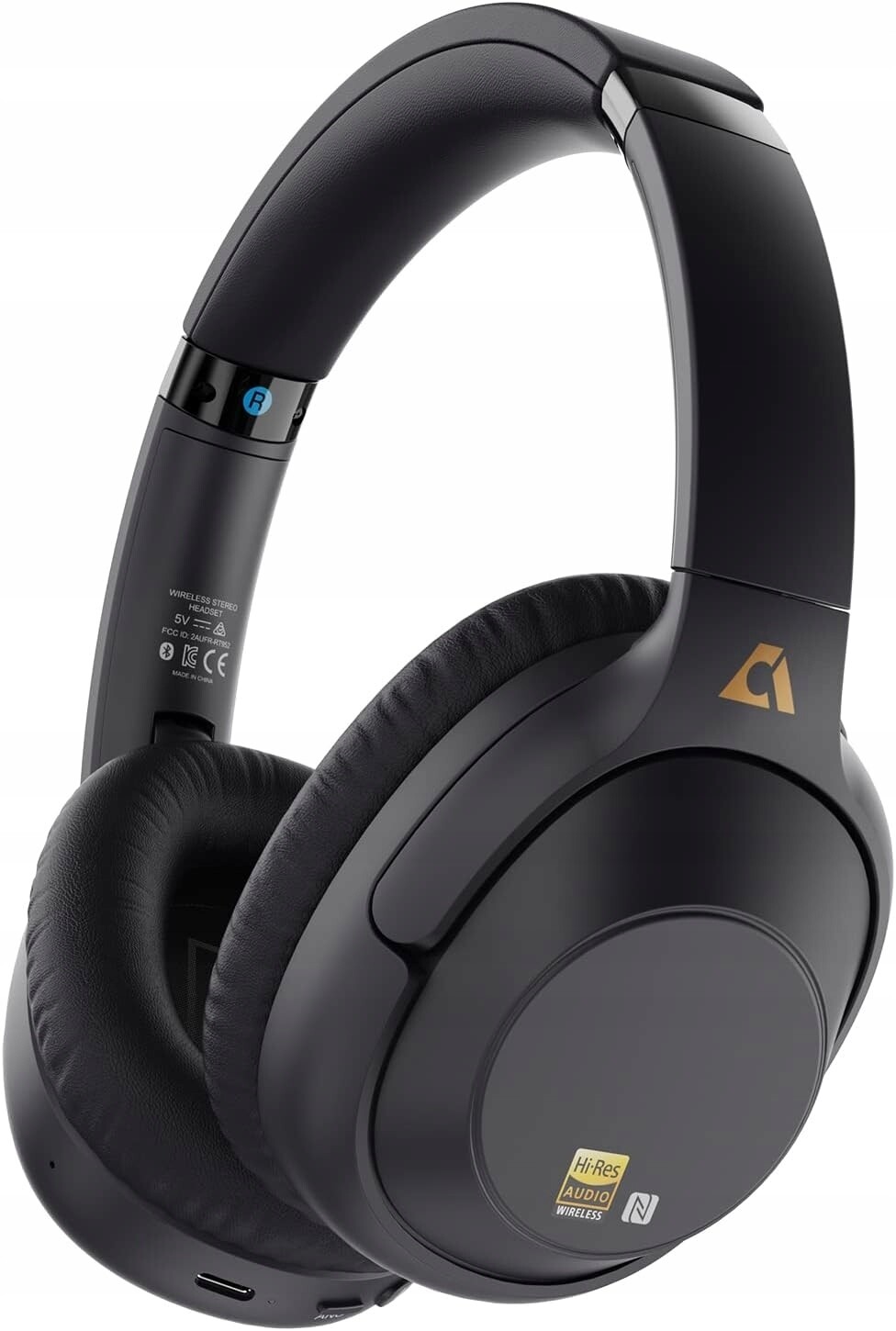 Bluetooth Sluchátka S Aktivním Potlačením Hluku Ankbit E500PRO+, Pohodlná