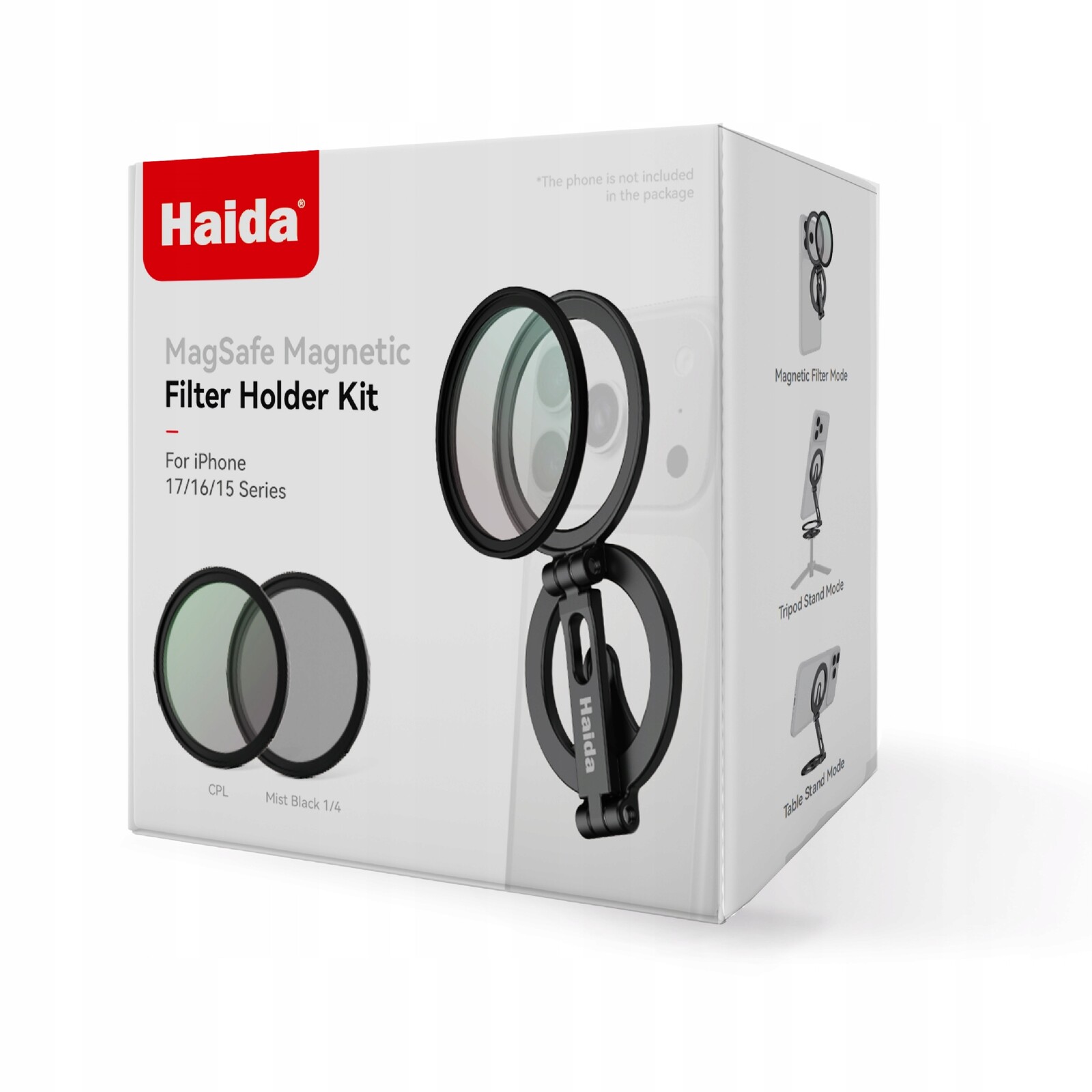 Sada filtrů pro smartphone (cpl Mist 1/4 držák pouzdro) Haida MagSafe