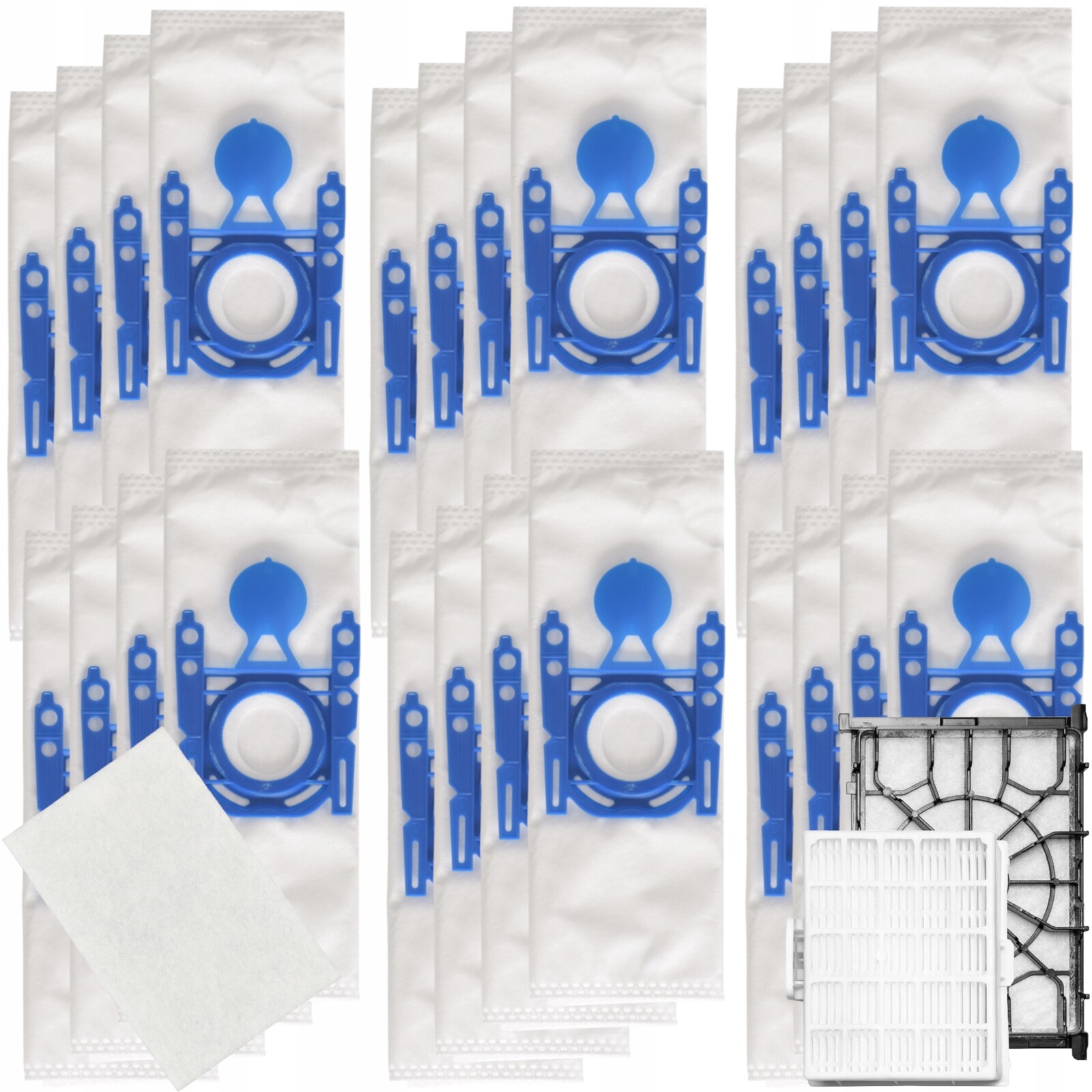 24x Syntetické sáčky Bosch Serie 4 6 GL-30 ProPower 2.0 sada filtrů