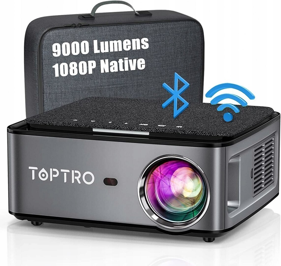 Projektor Toptro X1 Hd 4k Wifi Bt 9000/370 Ansi