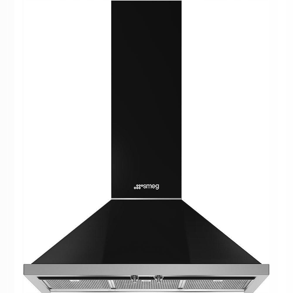 Nástěnný odsavač par 90 cm 781 m3/h 3 rychlosti Led Smeg KPF9BL